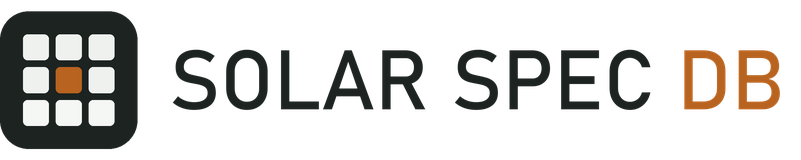 Solar Spec DB